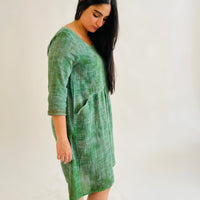 Pocket Dress - Emerald Green