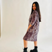 Pocket Dress - Heather Purple