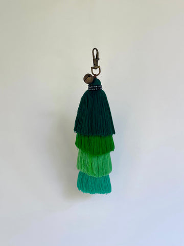 Tassel Key Chain - Green