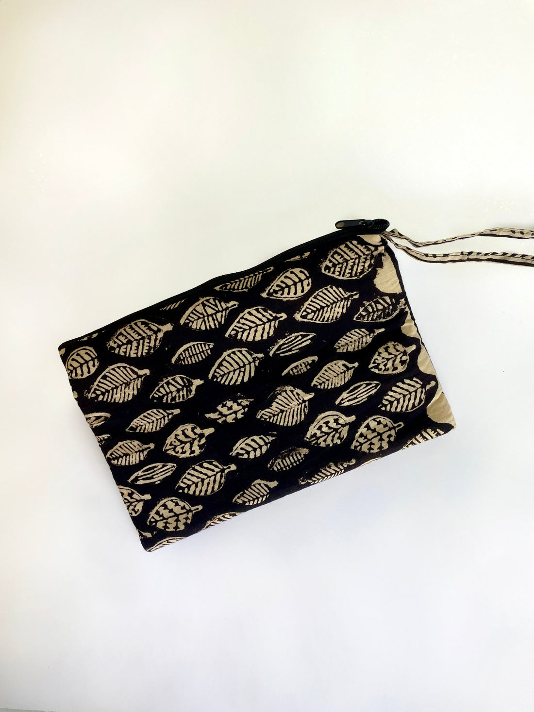 Block Print Case - Flower & Leaves