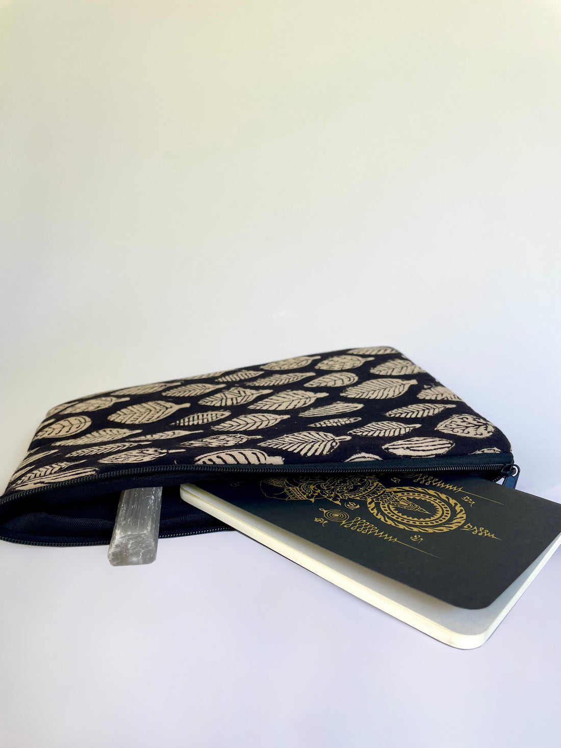 Block Print Case - Leaves