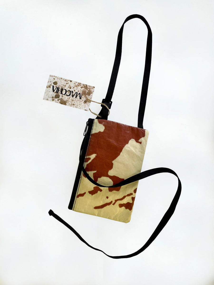 Recycled cross bag - David