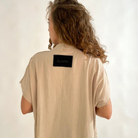 Nomad wrap-up Vest  - solid stone