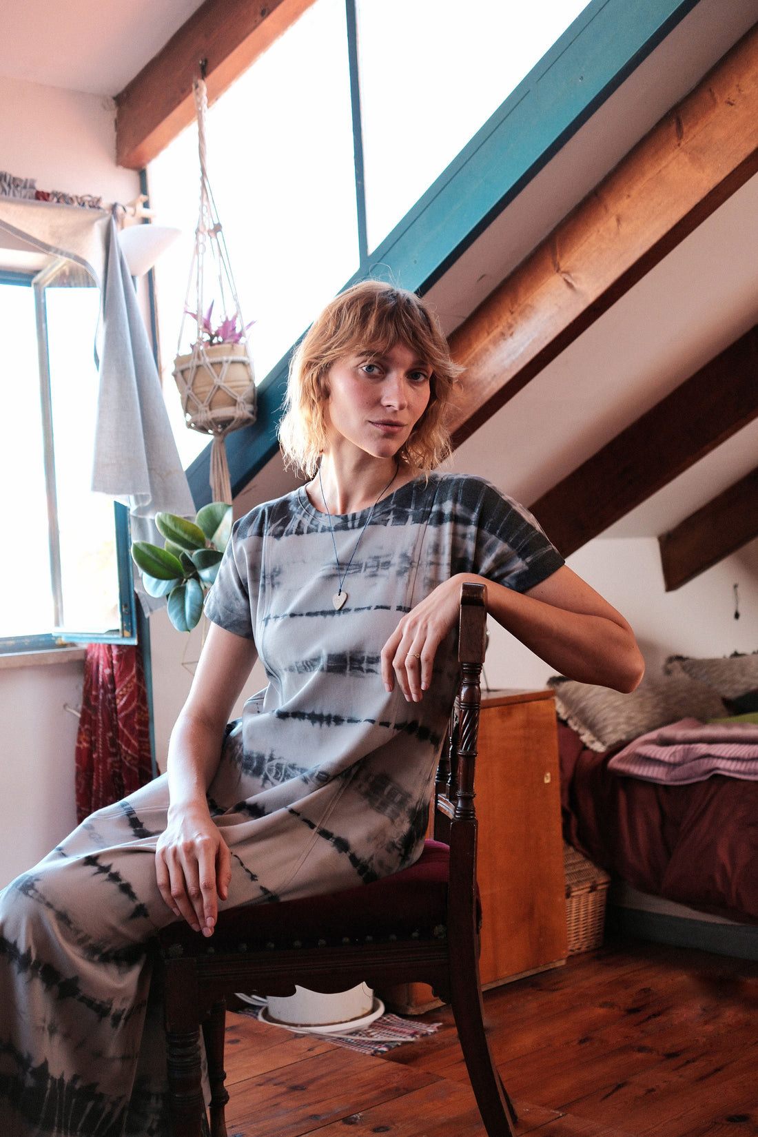 Princess line T dress