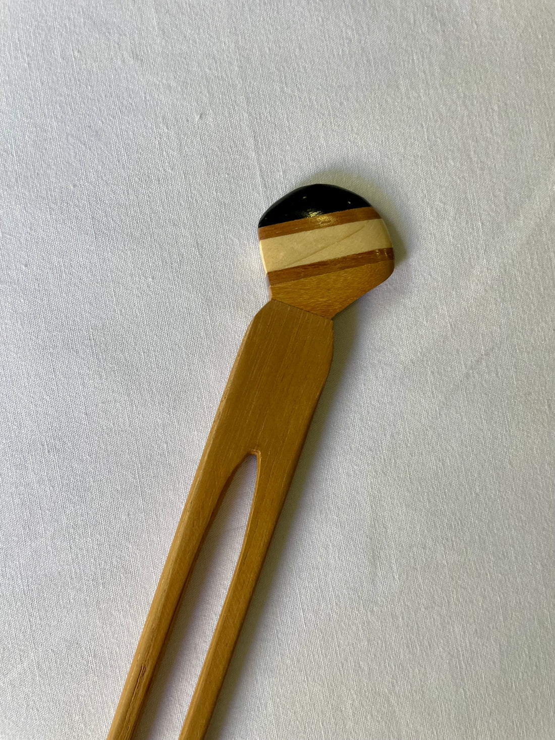 Wooden Hair Pin - June