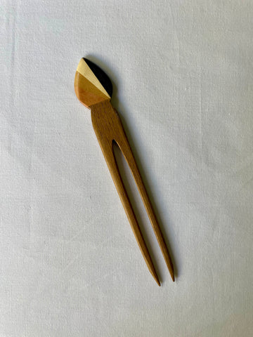 Wooden Hair Pin - Shiran