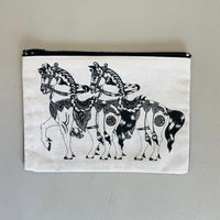 Imperial Horse - canvas zipper case