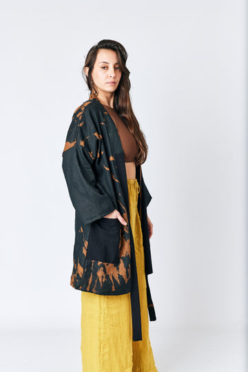 Linen & Cotton Classic Kimono
