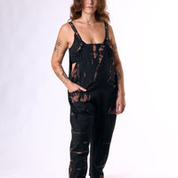 Cotton Embroidery Jumpsuit - Ruth