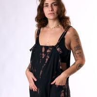 Cotton Embroidery Jumpsuit - Ruth