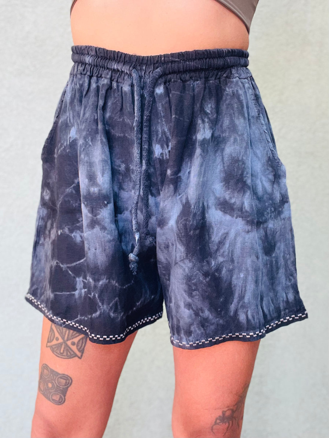 Breezy Summer Shorts -Blue