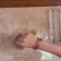 Single Rose Gold Metallic bracelet - Size 1