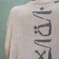 Ros X Macchia Script Kimono #4