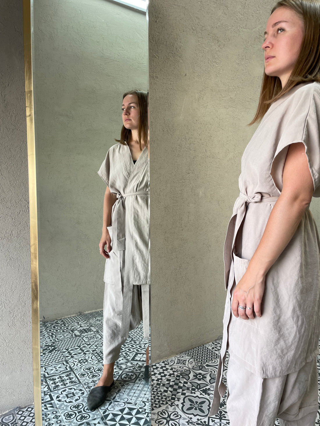 Harem Pants - Stone