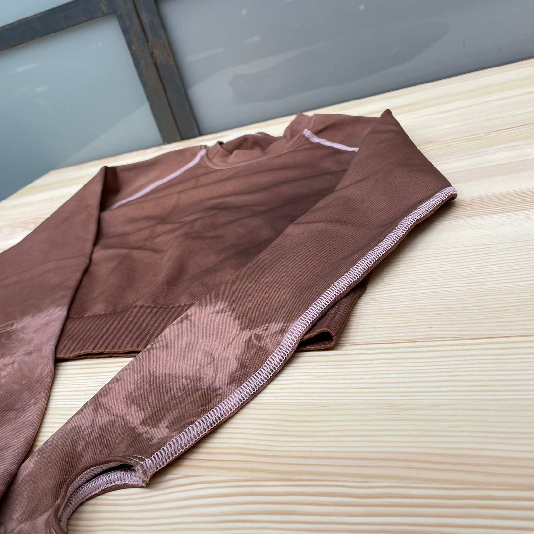 Brown Fade - Crop Top