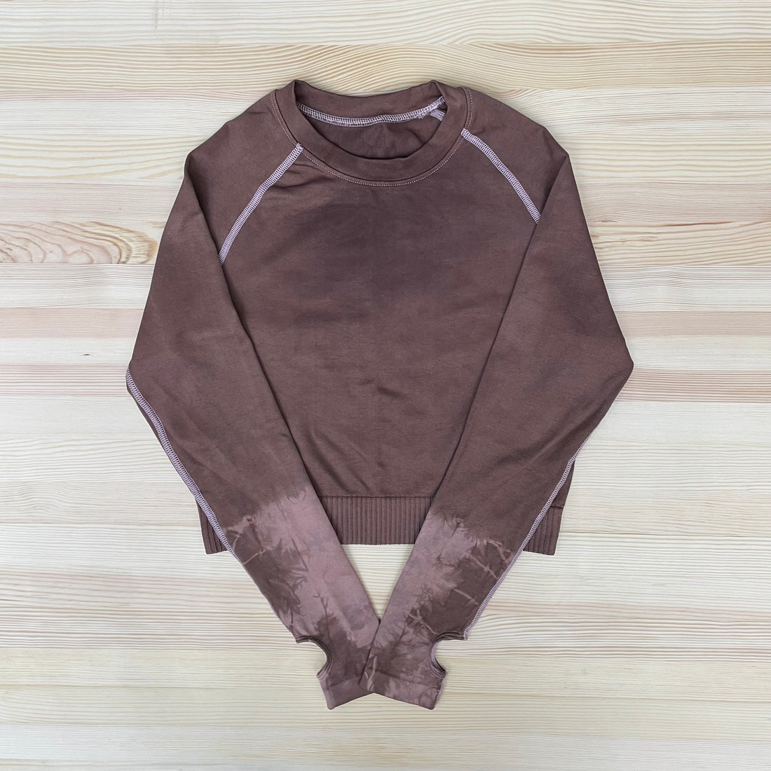 Brown Fade - Crop Top