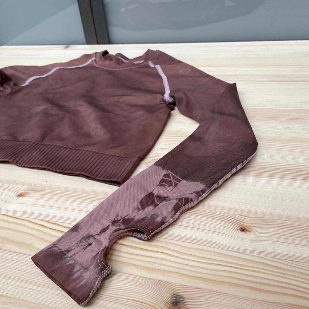 Brown Fade - Crop Top
