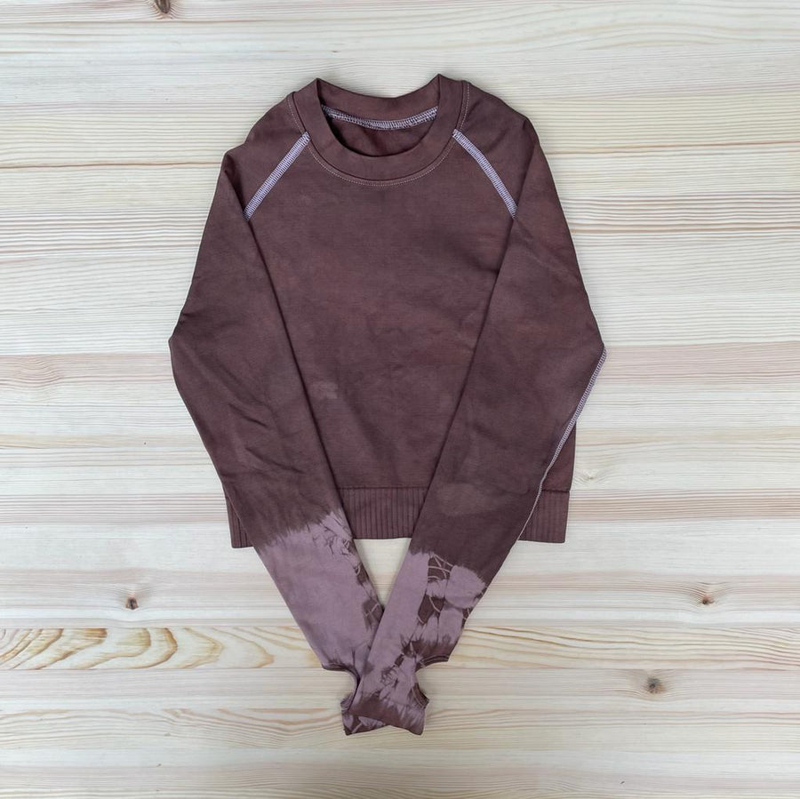 Brown Fade - Crop Top